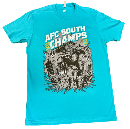 Jagzilla AFC South 2025 Champs Teal