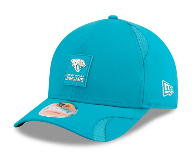 Jacksonville Jaguars New Era Men's 2025 Sideline M-Crown 9Forty