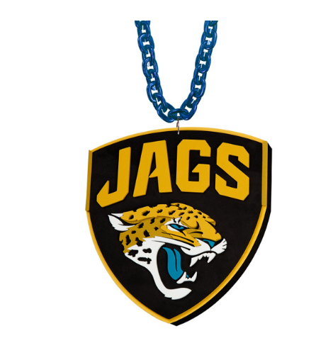 Jacksonville Jaguars Aminco Teal Shield Super Fan Chan