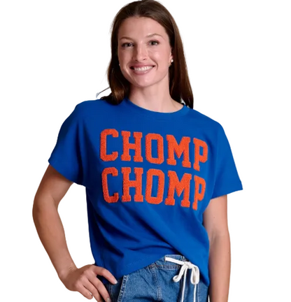 University of Florida Gators Stewart Simmons Ladies The Boxy Chenille Shirt | - officially licensed fan gear
