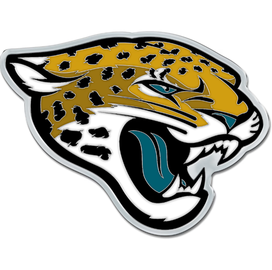 Jacksonville Jaguars Wincraft Colored Auto Emblem