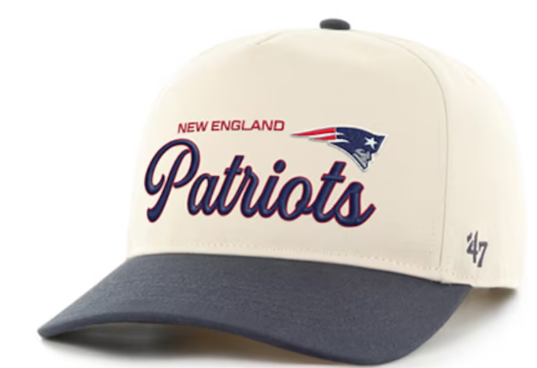 NEW ENGLAND PATRIOTS NATURAL DOMESTIC ASSEMBLE 47 HITCH RF