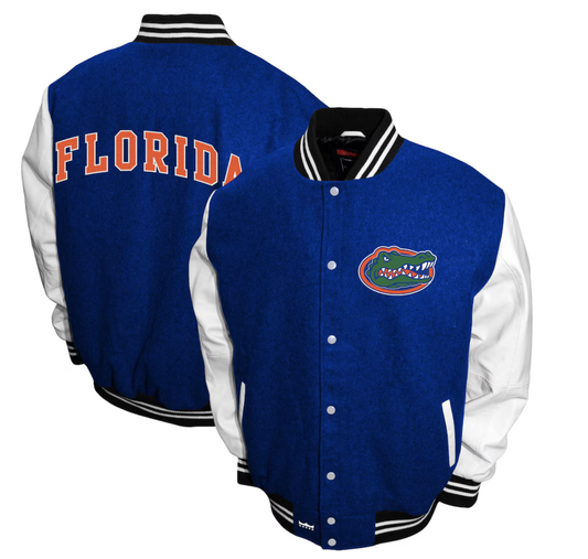 Florida Gators Franchise Club Royal Graduate Full-Snap Varsity Jacket