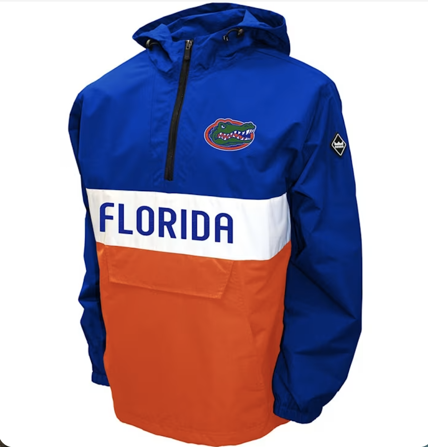 Florida Gators Mens Blue Beta Anorak Windshell Pullover Jackets