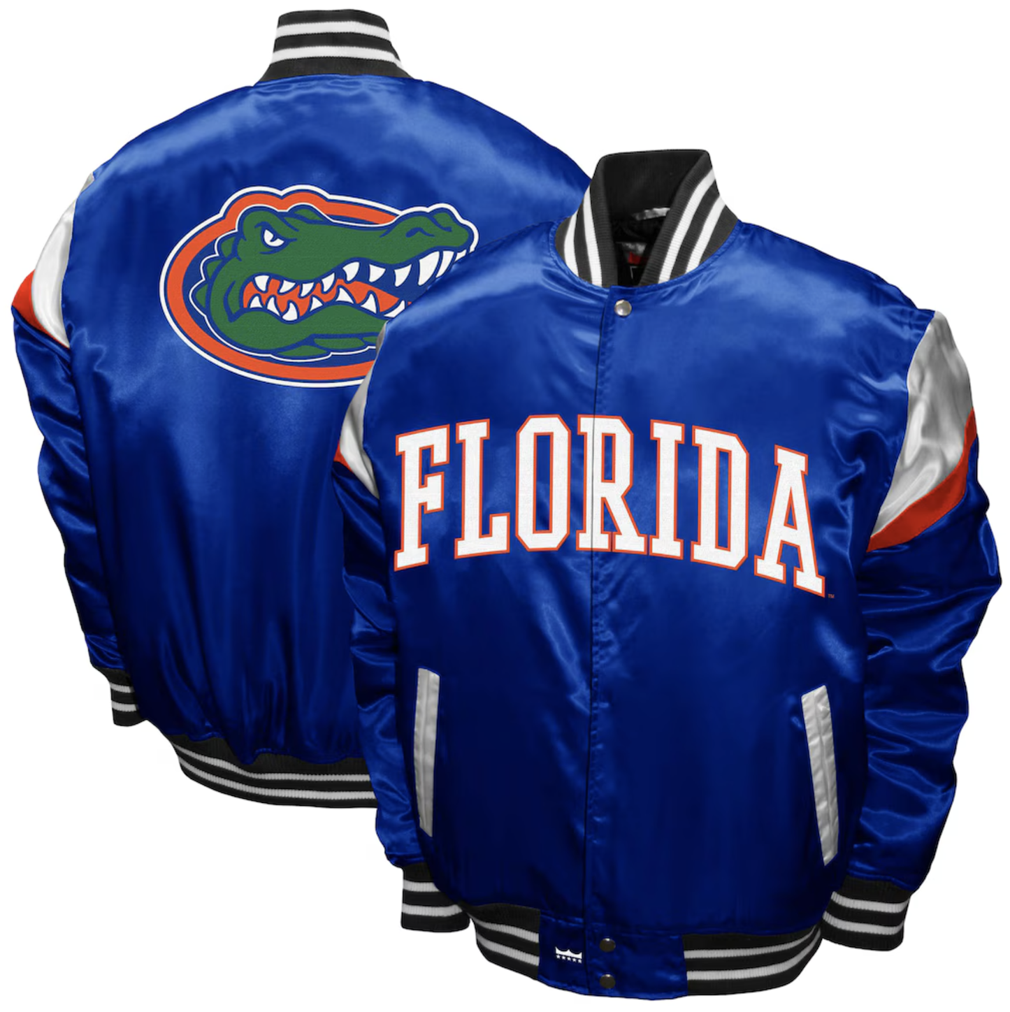 Florida Gators Franchise Club Royal Power Satin Full-Snap Jacket - officially licensed fan gear
