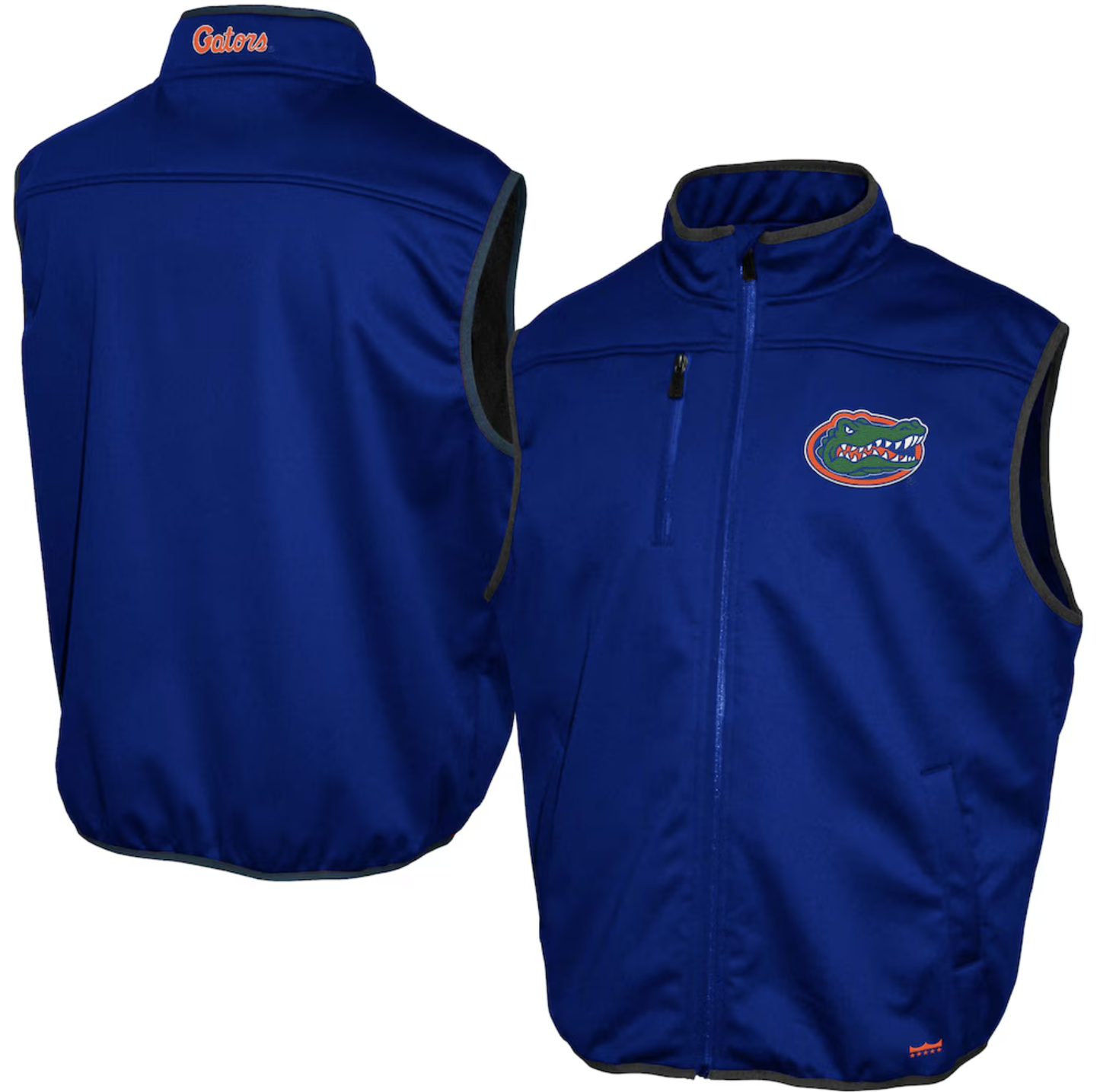 Florida Gators Franchise Club Royal Softshell Full-Zip Vest - officially licensed fan gear