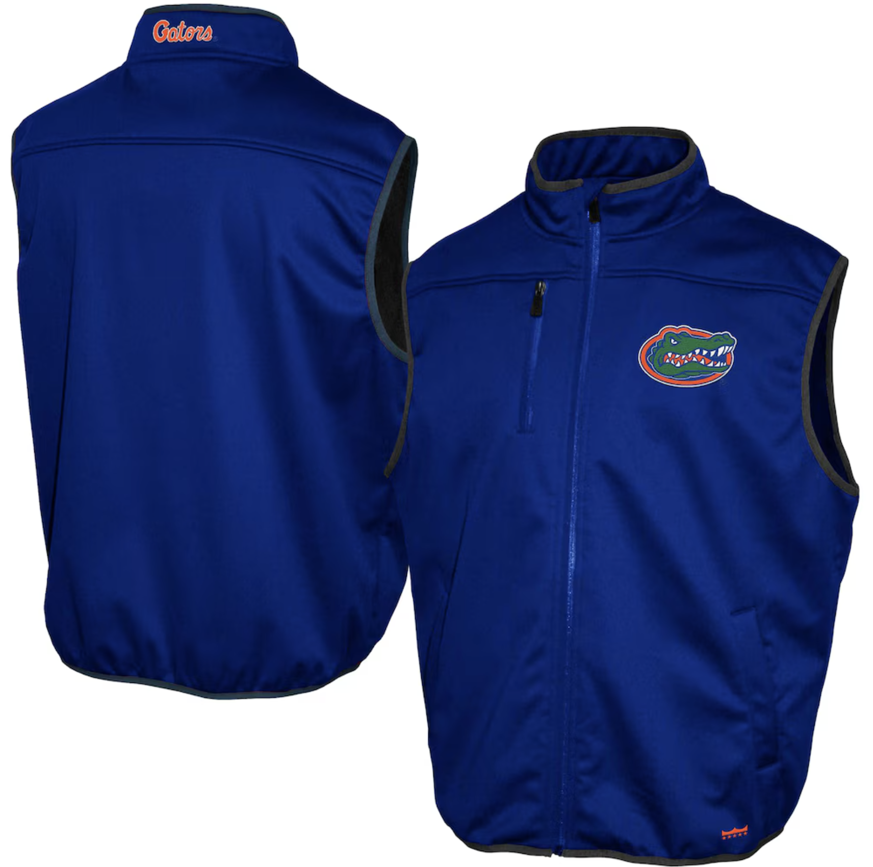 Florida Gators Franchise Club Royal Softshell Full-Zip Vest
