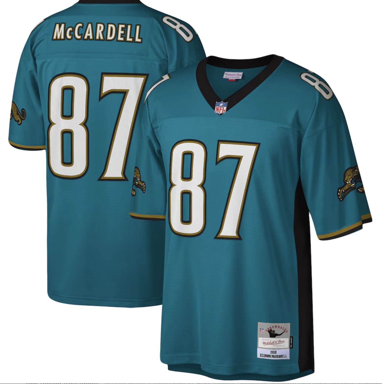 Keenan McCardell Jacksonville Jaguars Mitchell & Ness Legacy Replica Jersey - Teal