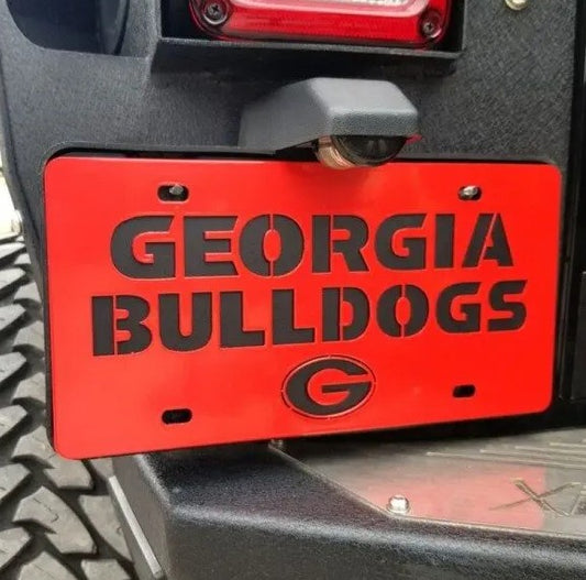 Georgia Bulldogs Gameday Ironworks "Georgia Bulldogs"  2 Piece Tag