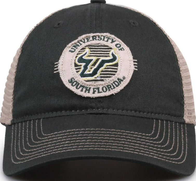 University of South Florida Bulls Vintage Trucker Cap