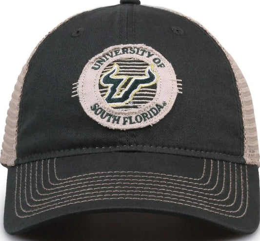 University of South Florida Bulls Vintage Trucker Cap