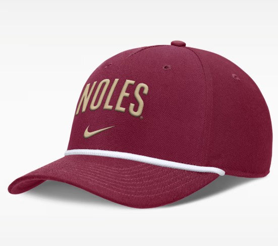 Florida State Seminoles Nike Primetime Rise Noles Adjustable Hat