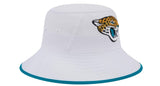 Jacksonville Jaguars New Era 2024 Training Camp Bucket Hat - Teal Trim