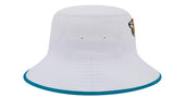 Jacksonville Jaguars New Era 2024 Training Camp Bucket Hat - Teal Trim