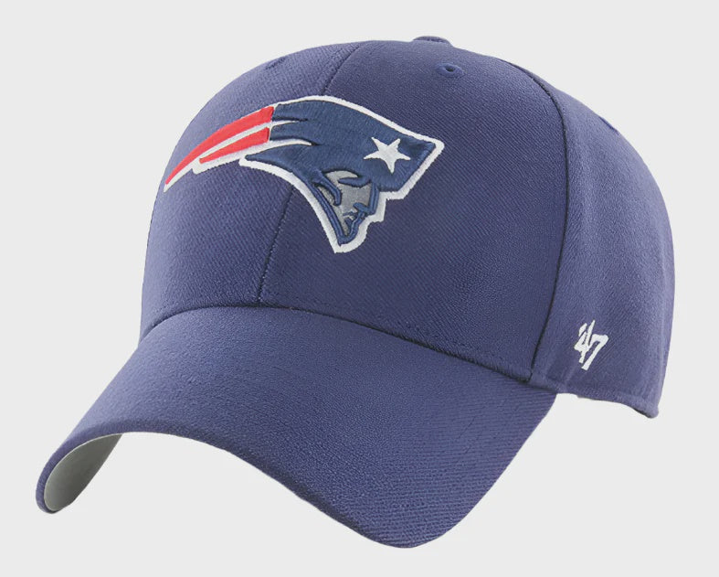 '47 Brand Navy New England Patriots MVP Velcro Strap