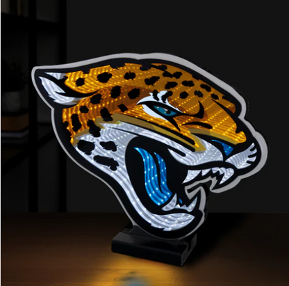 Jacksonville Jaguars Sporticulture LED Infinity Logo Light
