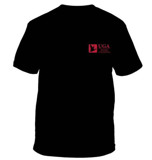 Georgia Bulldogs New World Graphics Sunset Duck Tee