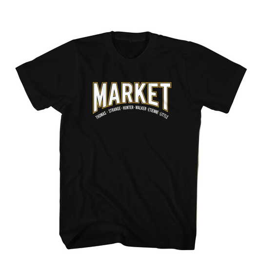 "The Jacksonville Asterisk" Black T Shirt