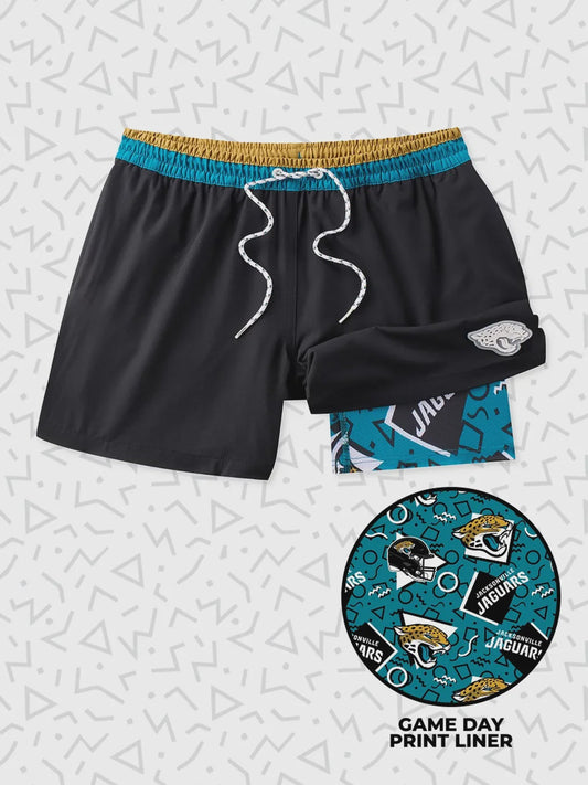 Jacksonville Jaguars The Secret Jaguars 5.5" Classic Lined Swim Trunks