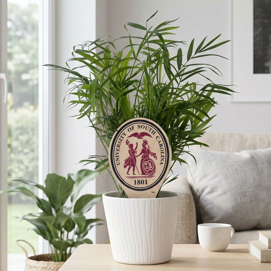 South Carolina Emblem Color Plant Stake