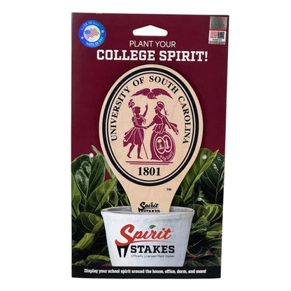 South Carolina Emblem Color Plant Stake
