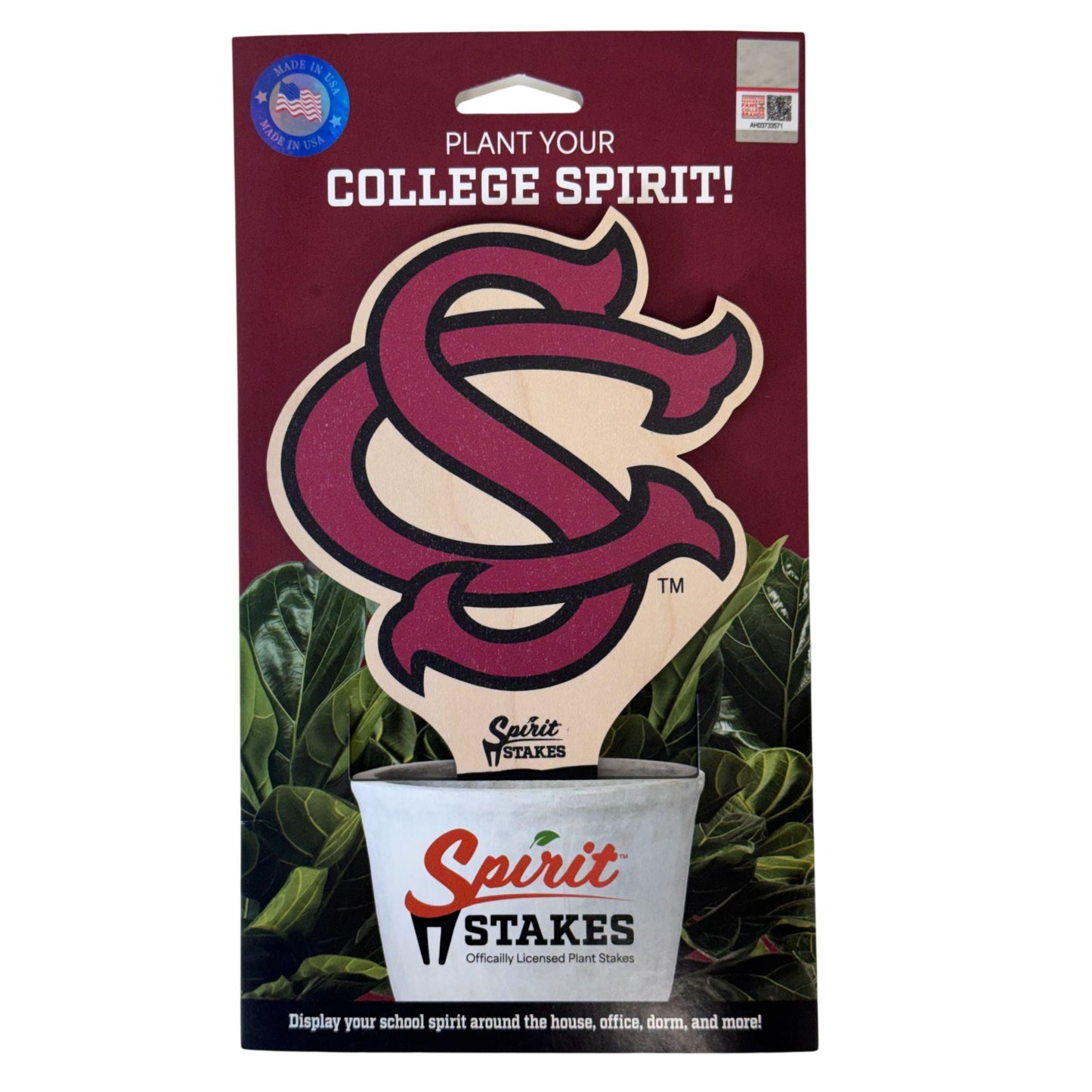 South Carolina 'SC' Color Plant Stake