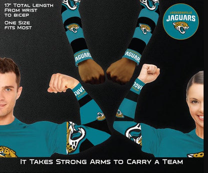 Jacksonville Jaguars Little Earth Strong Arms Set of 2