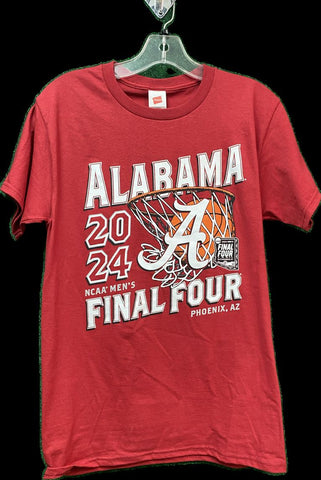 NCAA Alabama Crimson Tide  2024 Final Four Crimson Red tee