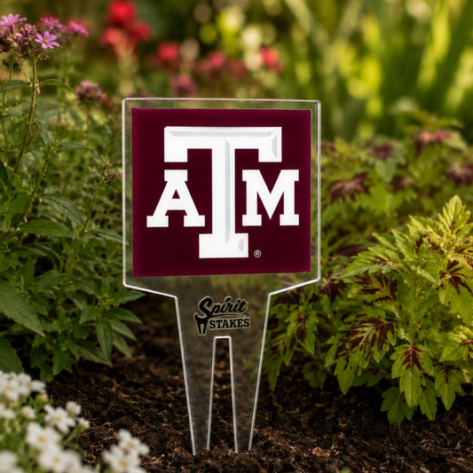 Texas A&M ATM Garden Sign