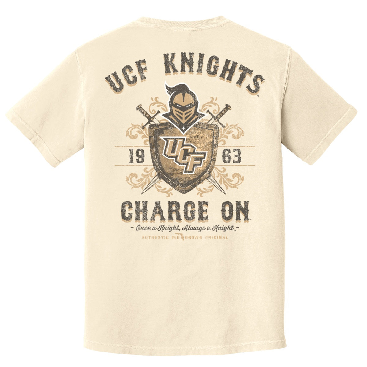 NCAA UCF Knights FloGrown Vintage Mascot Tee