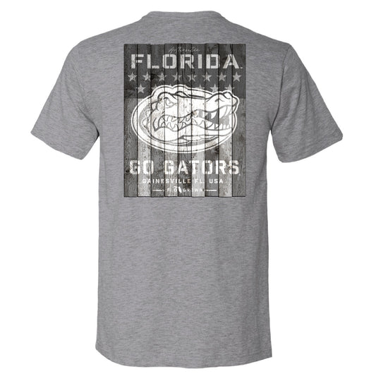NCAA Florida Gators FloGrown Wood Flag Tee