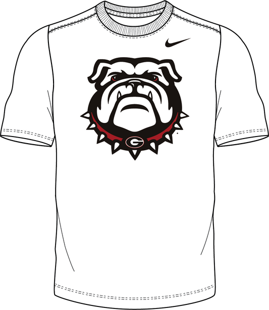 NCAA Georgia Bulldogs Nike Men's Legend Alternate Logo Tee (Alt Black)