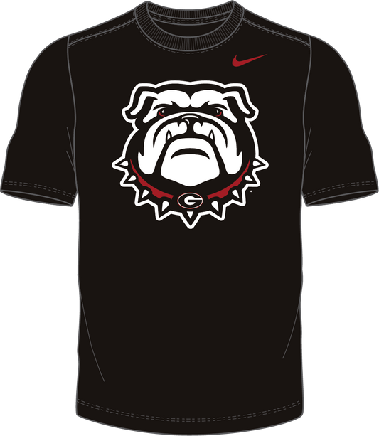 NCAA Georgia Bulldogs Nike Men's Legend Alternate Logo Tee (Black)