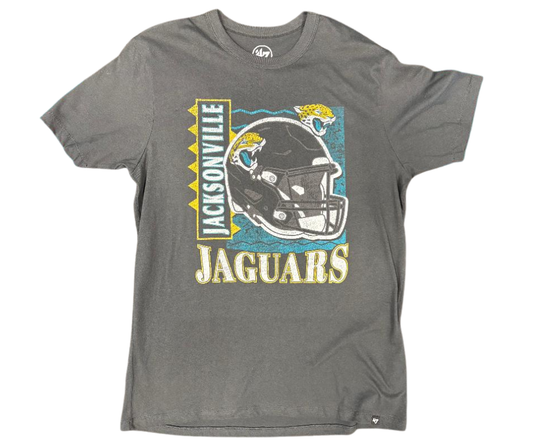 Jacksonville Jaguars '47 Brand Men's Helmet Double Jags T-Shirt