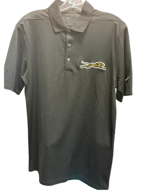 Jacksonville Jaguars Nike Men's Leaping Jaguars Polo - Black