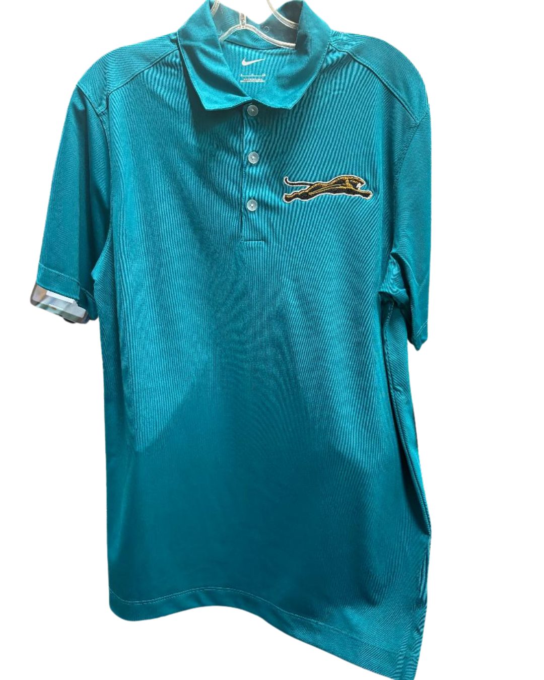 Jacksonville Jaguars Nike Men's Leaping Jaguars Polo - Teal