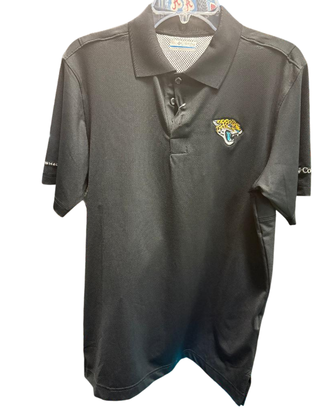 Jacksonville Jaguars Men's Columbia Low Drag Offshore Polo - Black