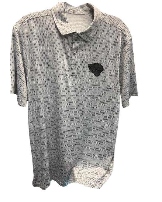 Jacksonville Jaguars Antigua Men's Grassy - Black Jags Head Polo