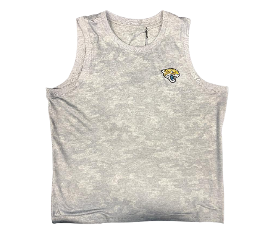 Jacksonville Jaguars Antigua Women's Rigor Camo Tank
