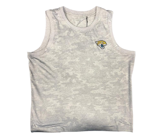 Jacksonville Jaguars Antigua Women's Rigor Camo Tank
