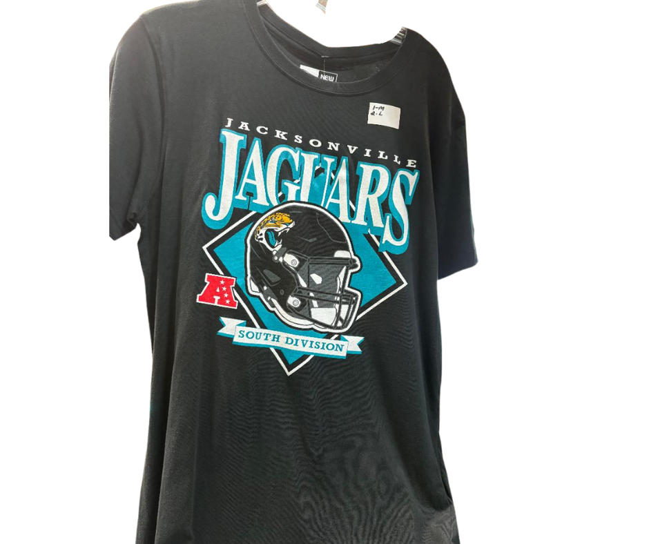 Jacksonville Jaguars New Era Men's Diamond South Division T-Shirt