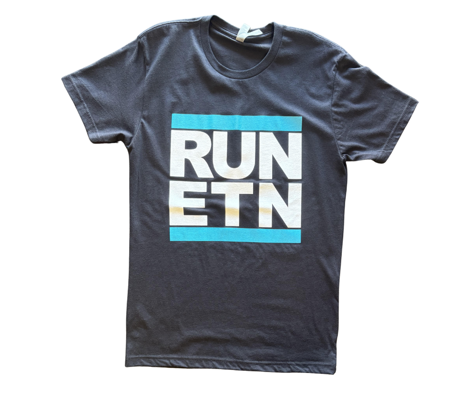 Run ETN Prints R Us Black T-Shirt