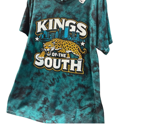 Jacksonville Generation Jaguars Kings of South Tie Dye T-shirt