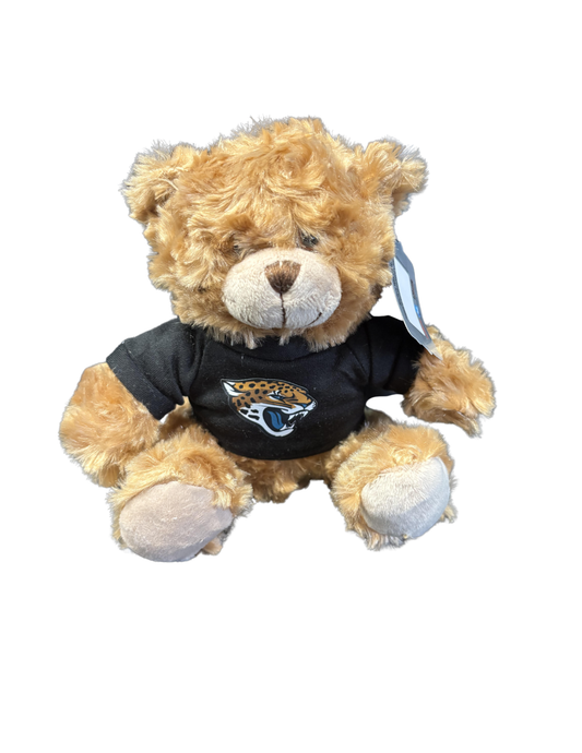 Jacksonville Jaguars Pennington Bear Black Tee Teddy Bear