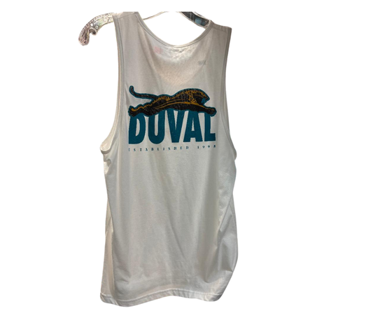 Jacksonville Generation Jaguar Duval Established 1995 White Tank