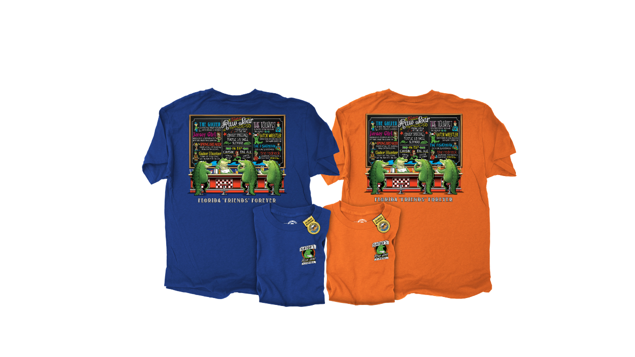 Florida The Duck Company "Gators Raw Bar" T-Shirt