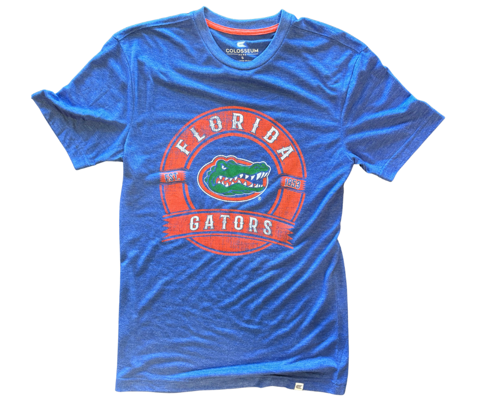 University of Florida Gators Colosseum Men's Distressed Distressed Frank T-Shirt