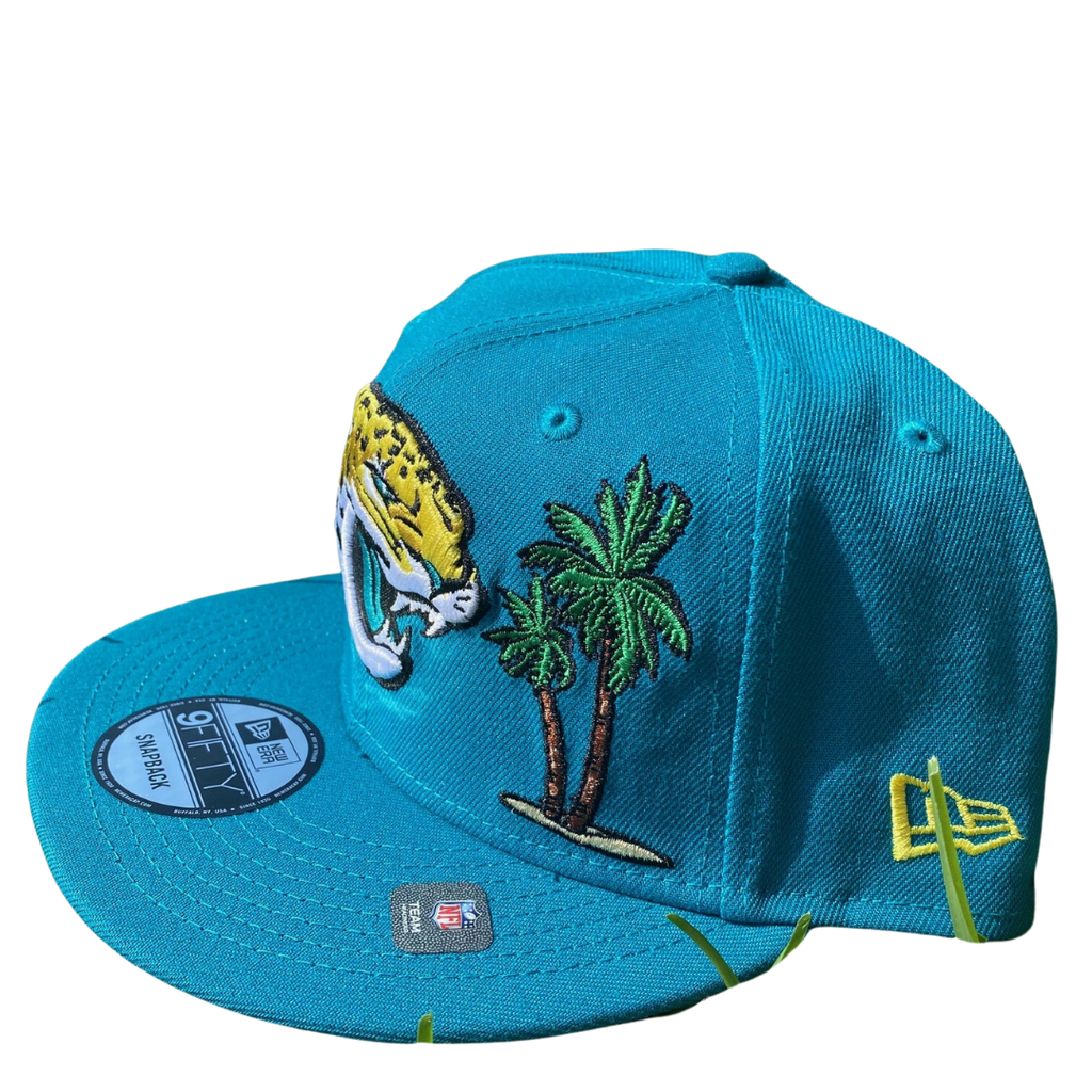 New Era Jacksonville Jaguars Teal Edition 9Fifty Snapback Cap