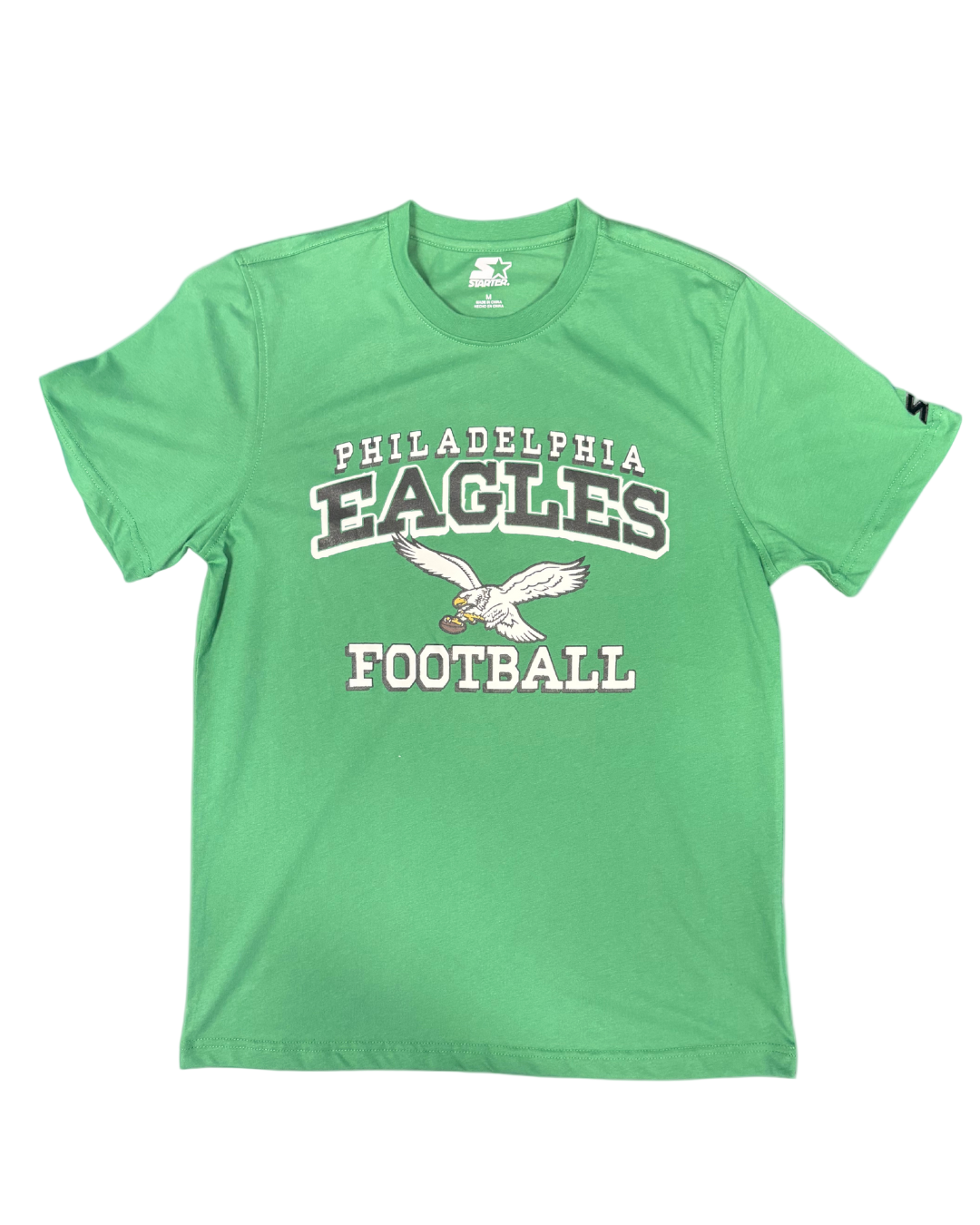Philadelphia Eagles Starter Vintage Logo Kelly Green T-Shirt