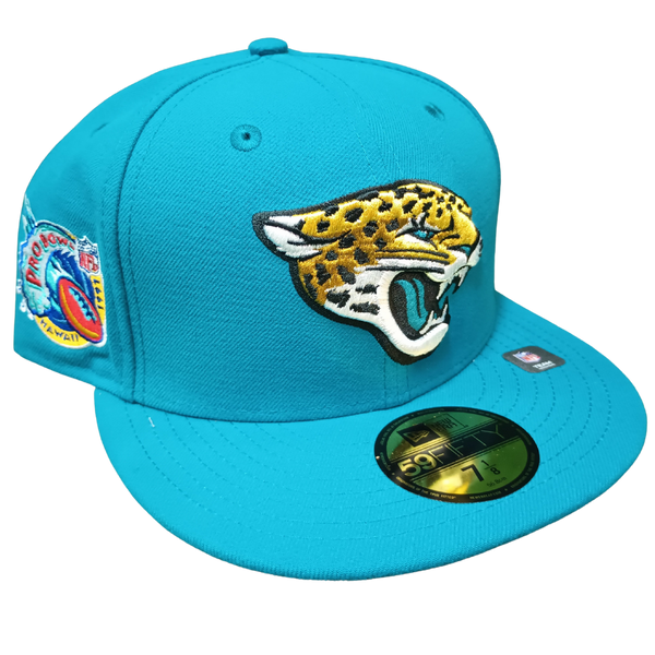 Jacksonville Jaguars New Era Teal 59Fifty "Pro Bowl" Fitted Hat